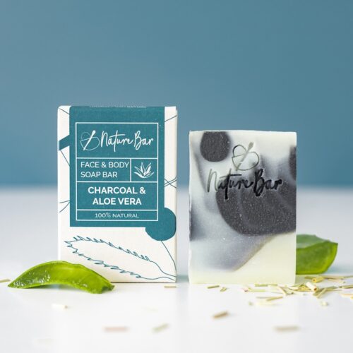 Nature Bar Charcoal & Aloe Vera Face Bar