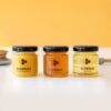 Giftset mini Bijenbaas – 3 soorten honing