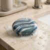 Stone soap – butterfly pea