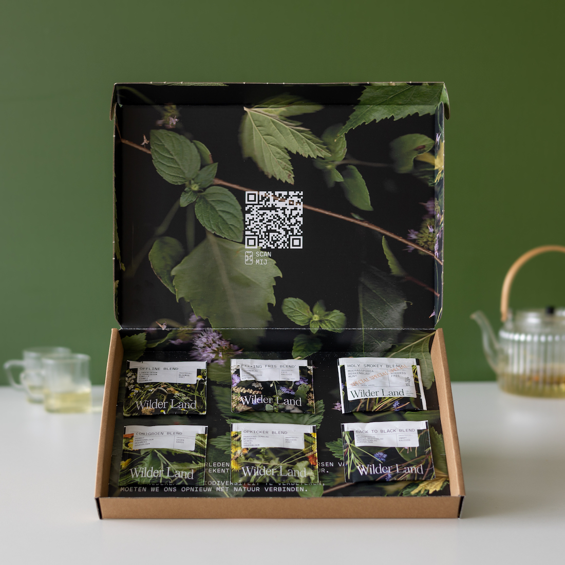 Natuurlijke thee box van Wilder Land