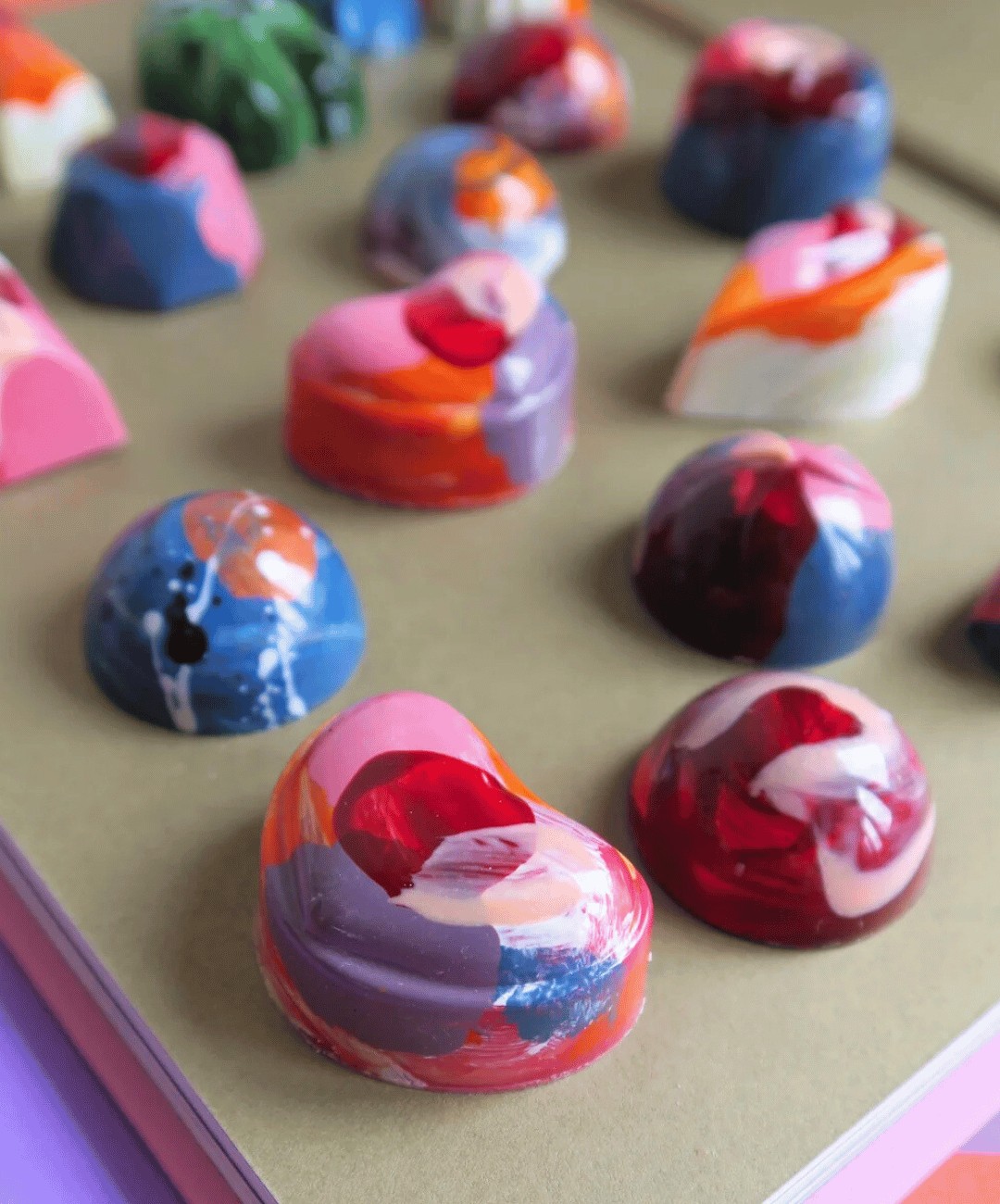 Gekleurde bonbons