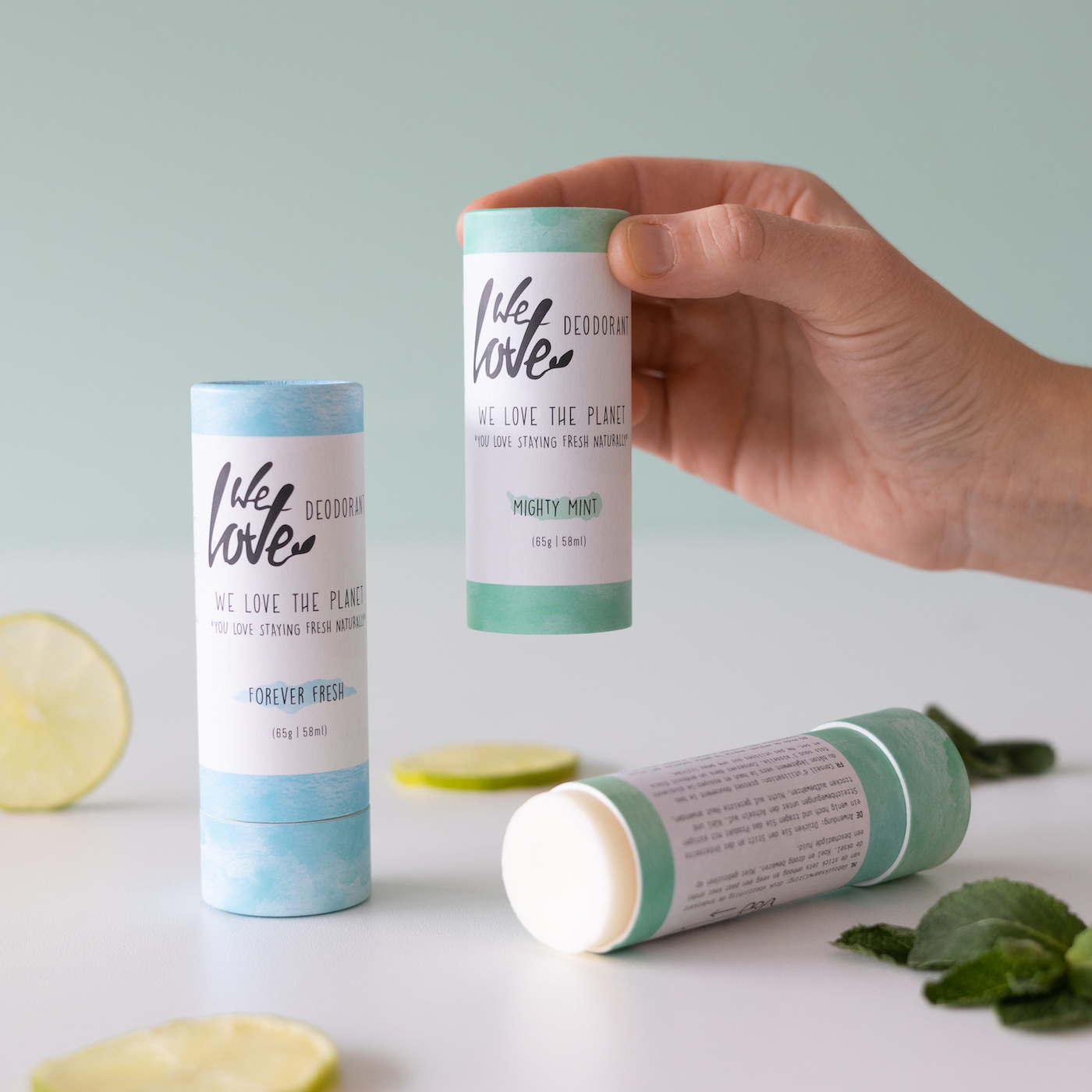3x natuurlijke deodorant van We Love The Planet