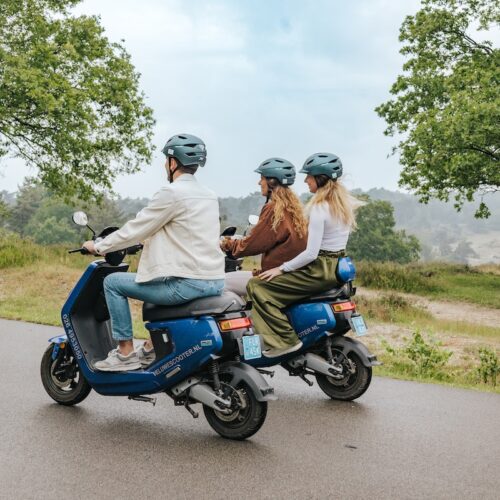 Elektrisch scooteren over de Veluwe